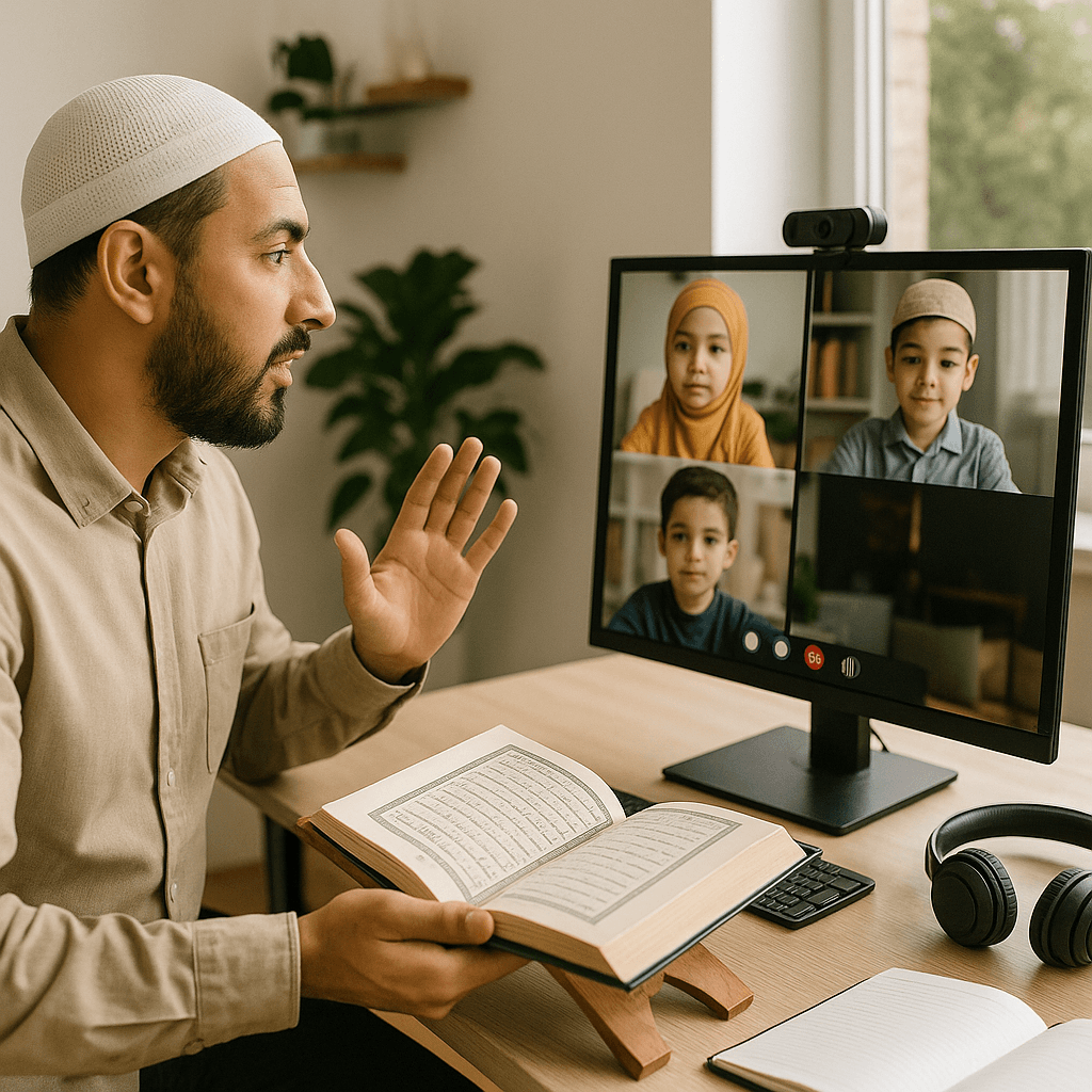 Online Quran and academic learning with expert tutors